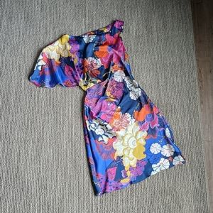Floral Print Party Dress
